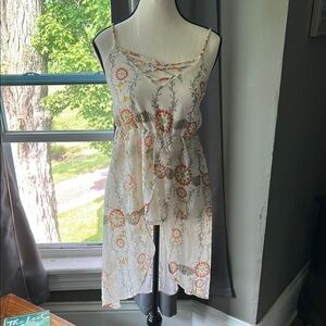 Maurices Cream High-low Tank Top